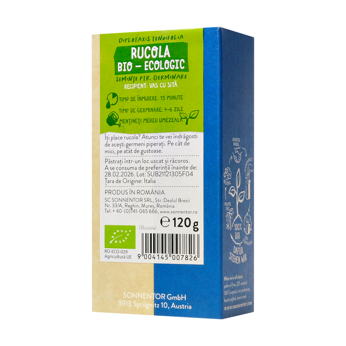 Seminte (germeni) rucola (voinicica) 120 g