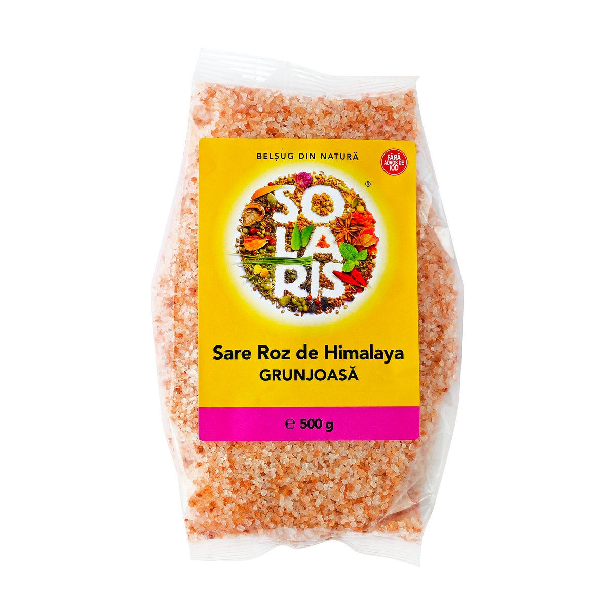 Sare roz de himalaya grunjoasa 500 g