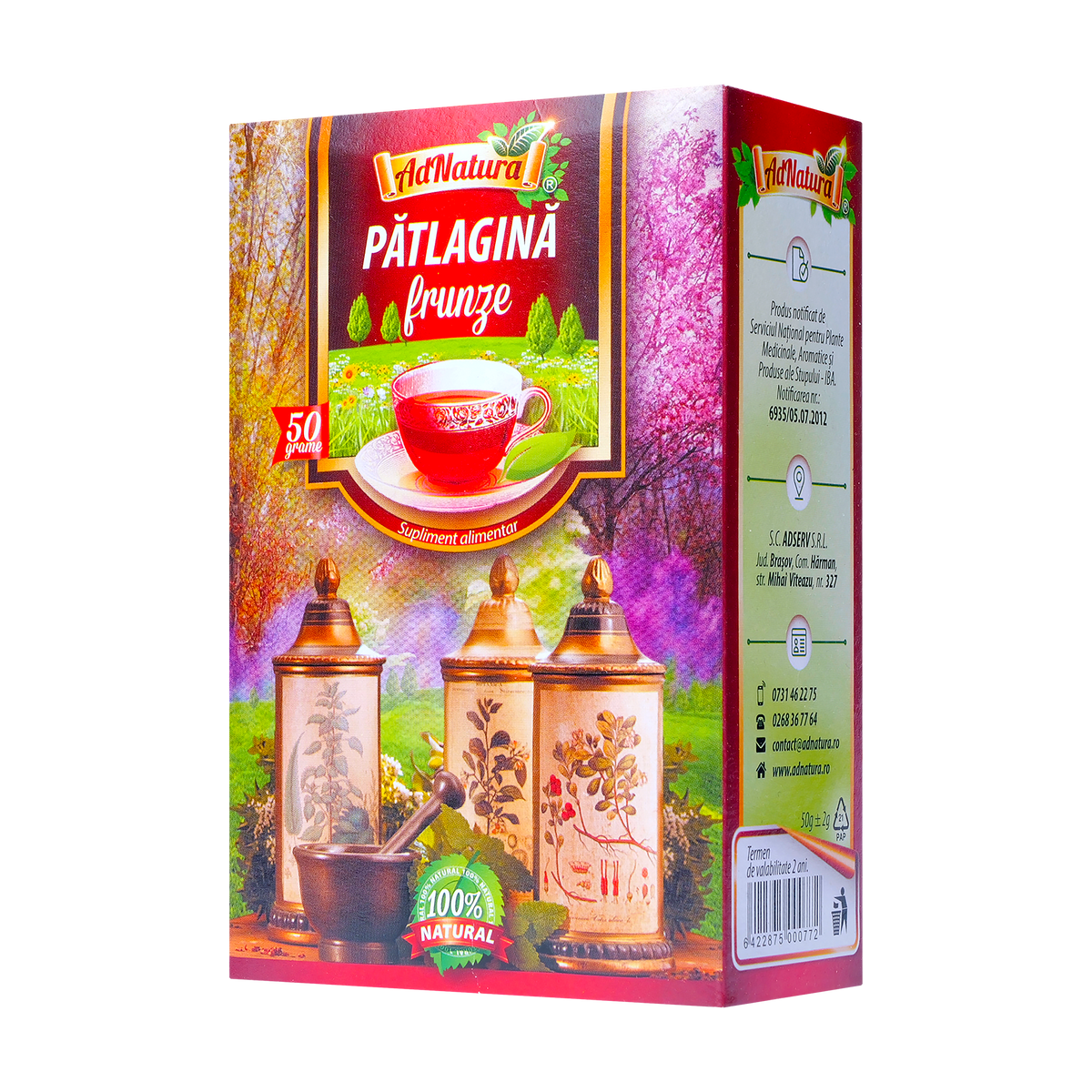 Ceai de Patlagina 50 g