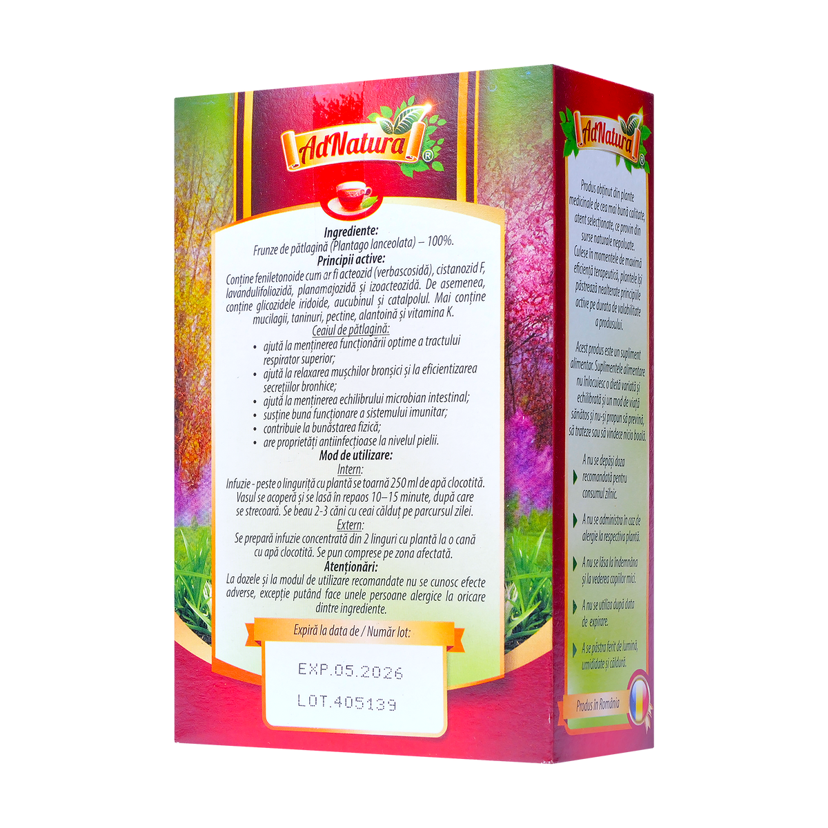 Ceai de Patlagina 50 g