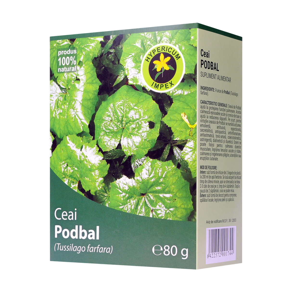 Ceai podbal 80 g