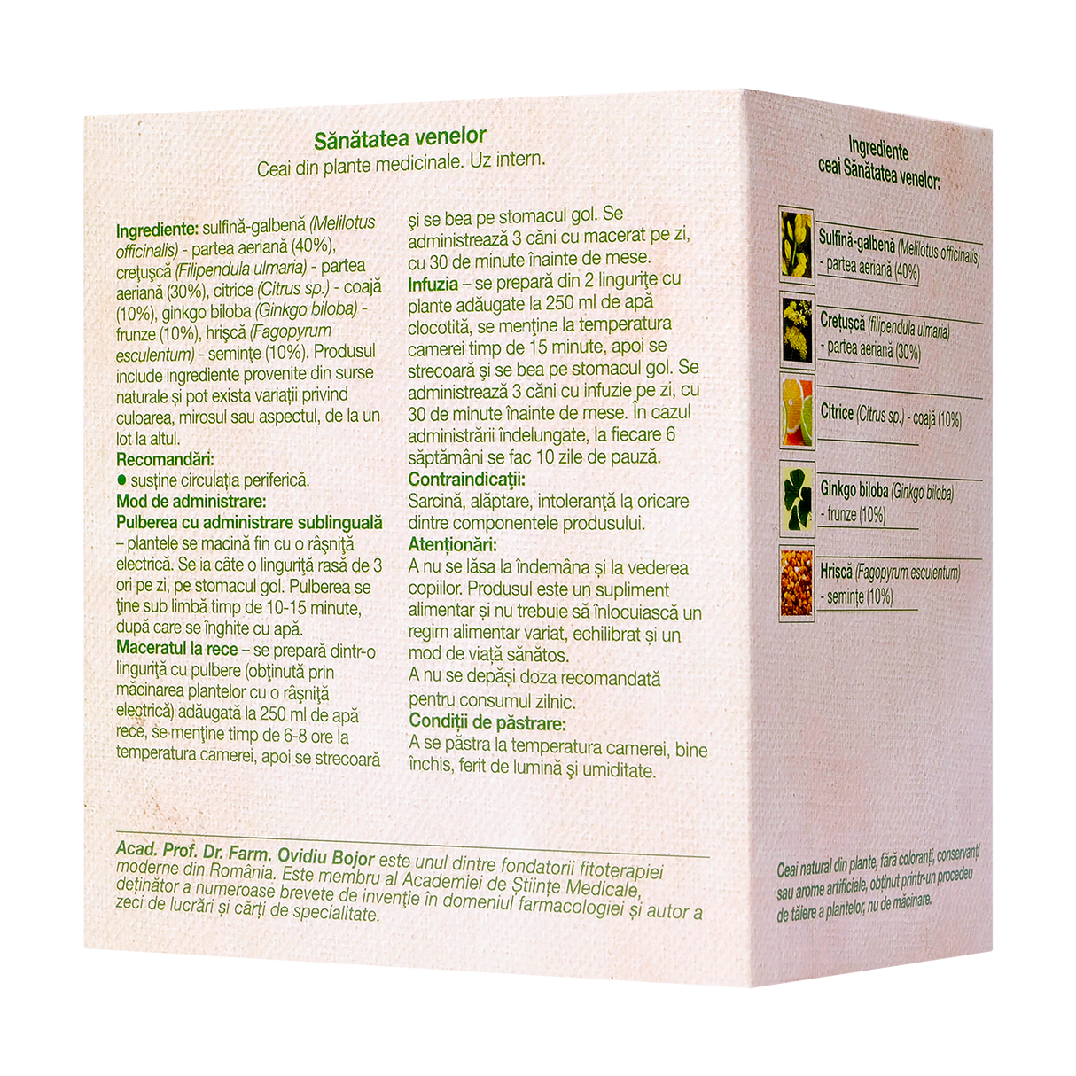 Ceai sanatatea venelor 50 g