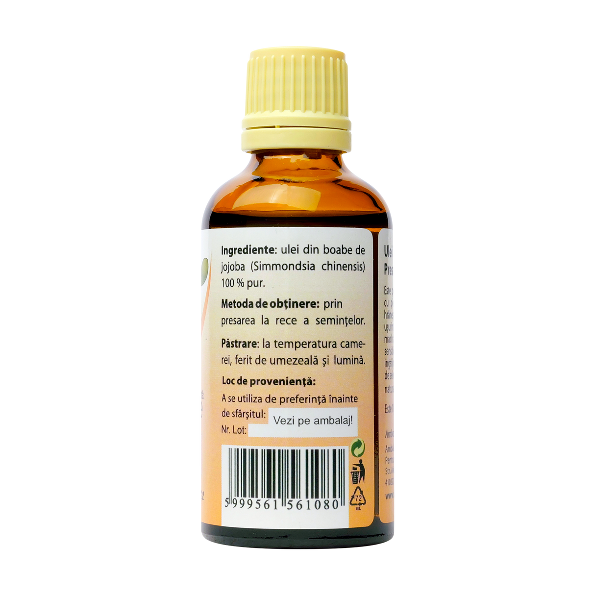 Ulei jojoba 50 ml