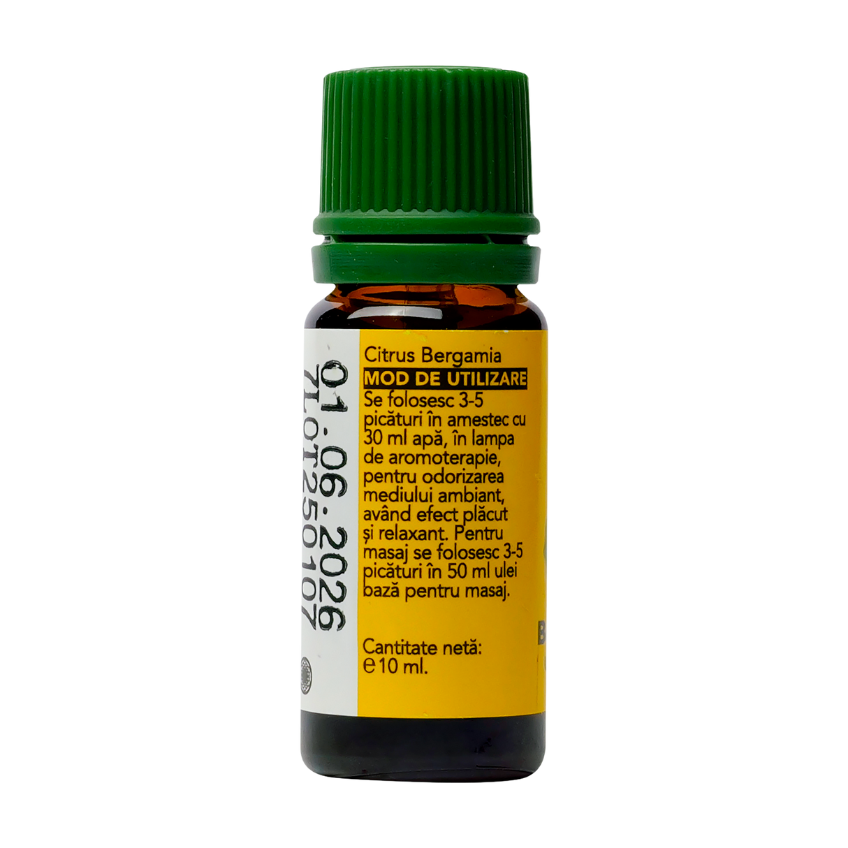 Ulei esential bergamota 10 ml