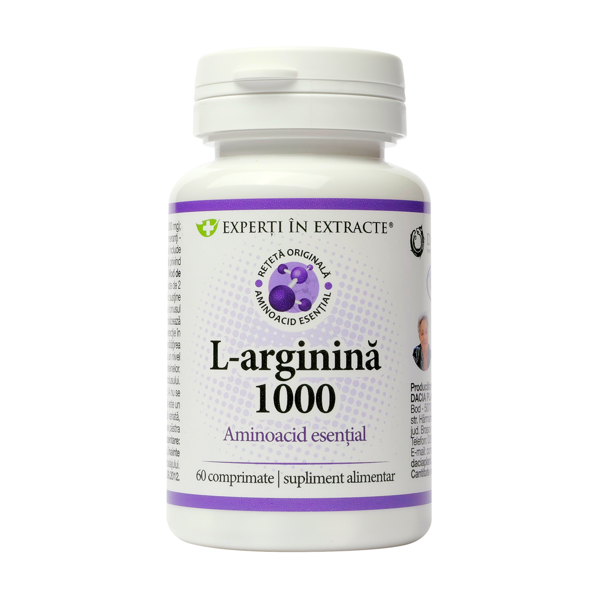 L-arginina 1000mg 60 comprimate