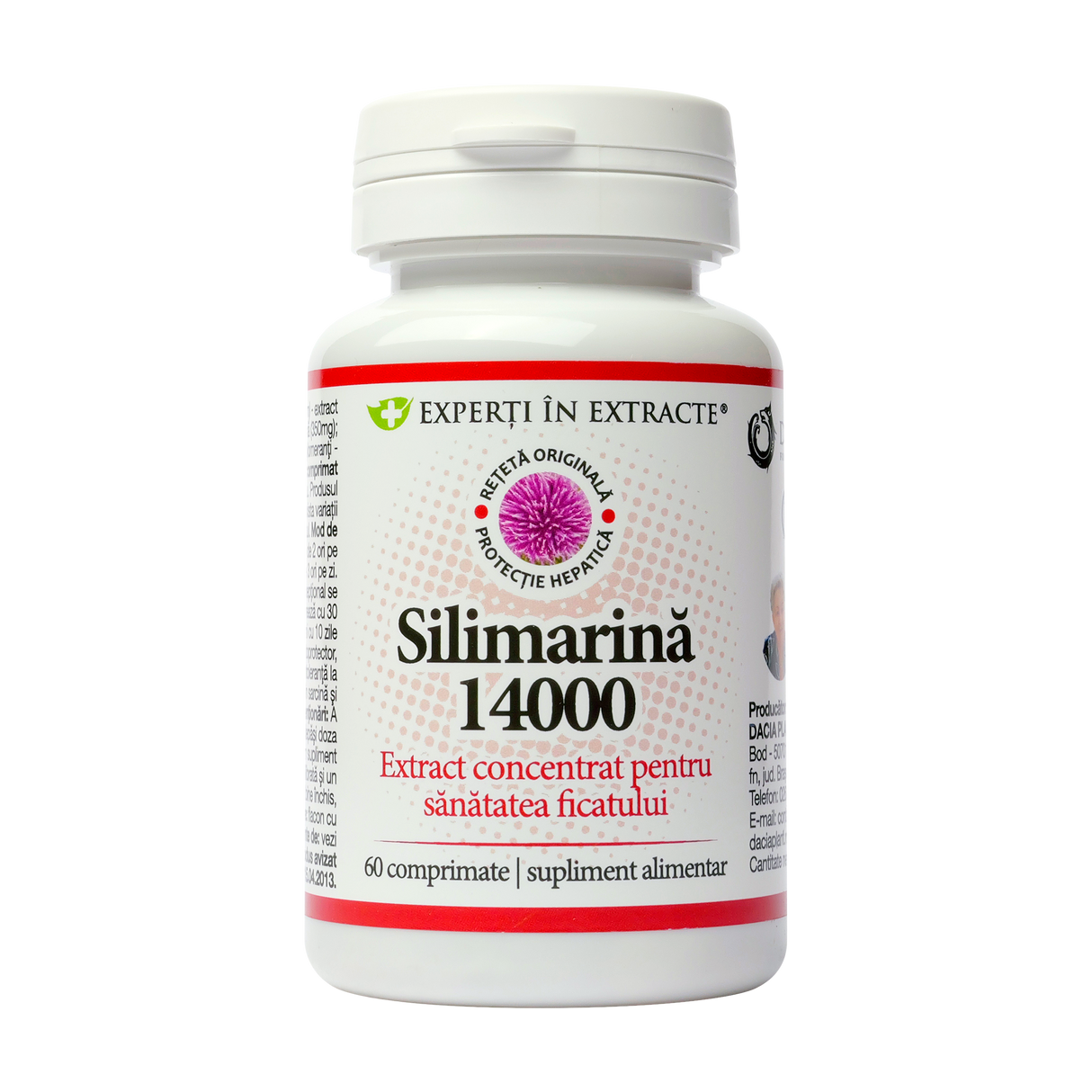 Silimarina 14000 60 comprimate