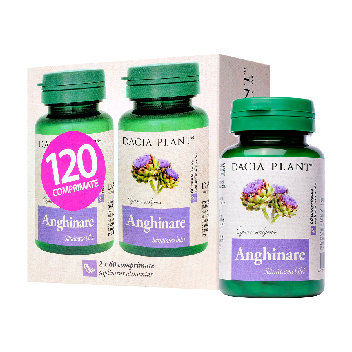 Anghinare 120 comprimate
