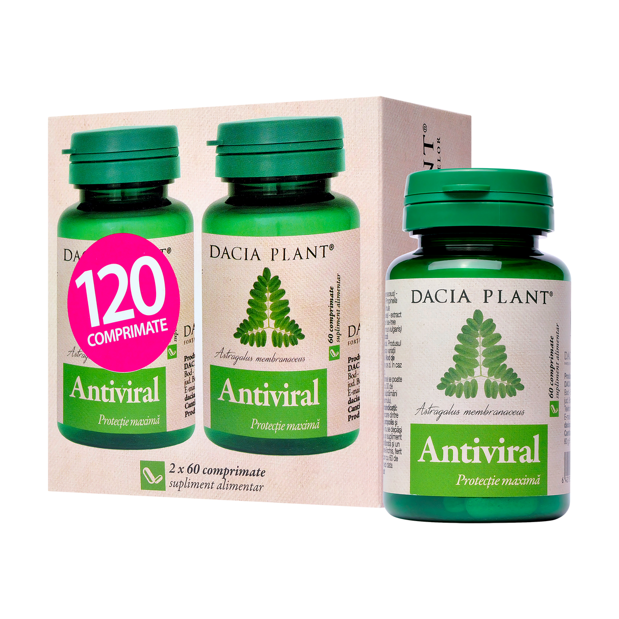 Antiviral 120 comprimate