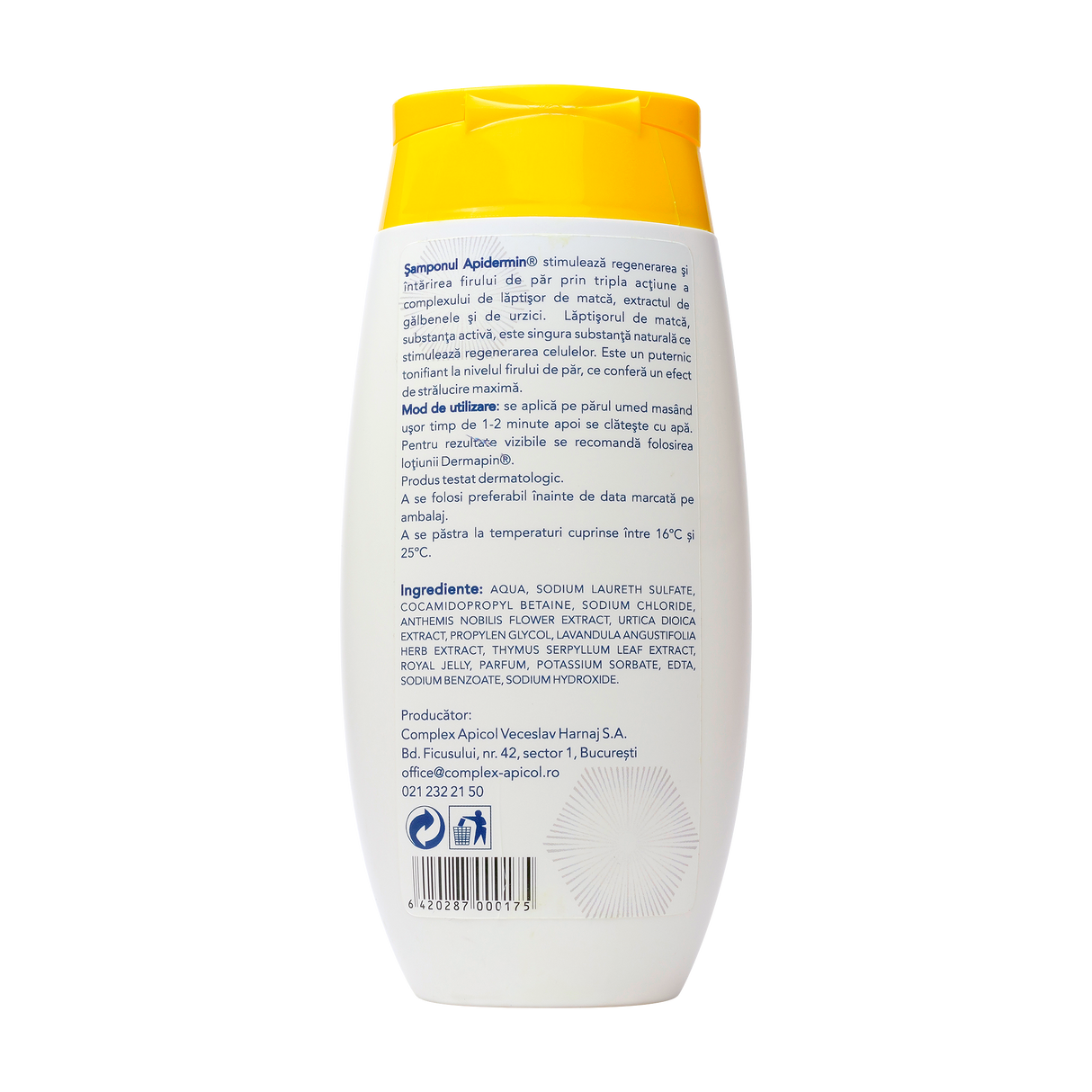 Apidermin sampon 250 ml