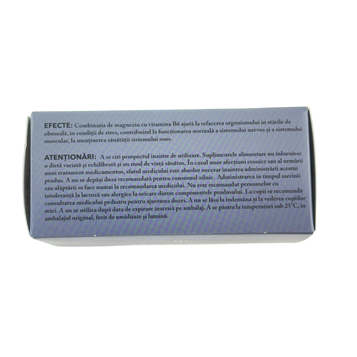 Magneziu + B6 50mg 50 comprimate