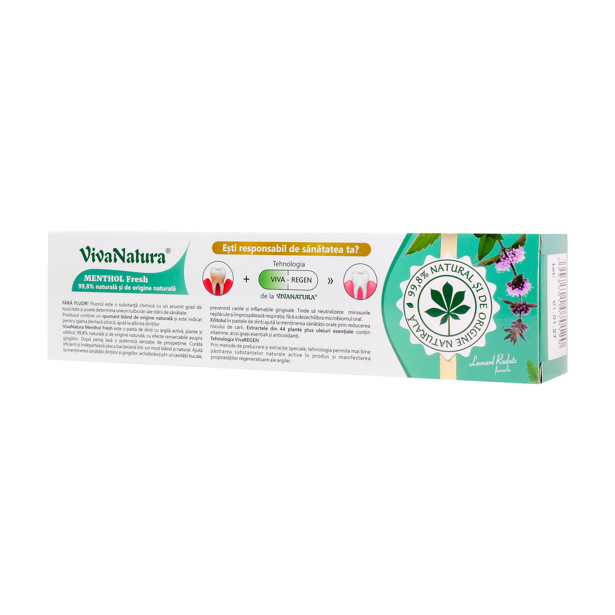 Pasta de dinti Menthol Fresh 80 ml