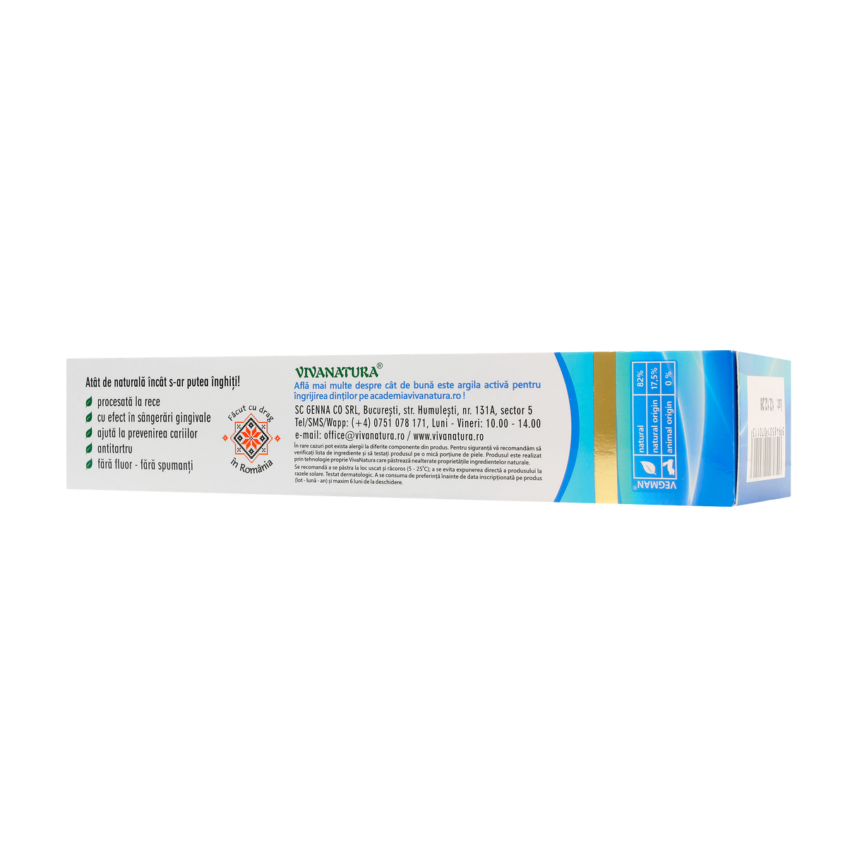 Pasta de dinti Argentum 80 ml