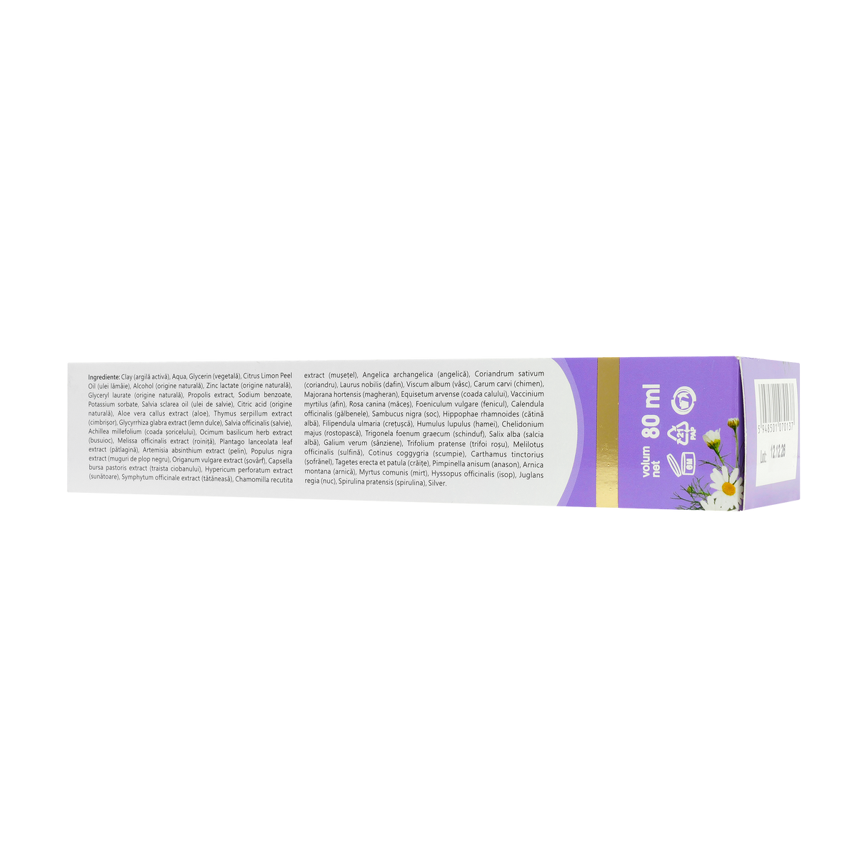 Pasta de dinti Homeopatic 80 ml