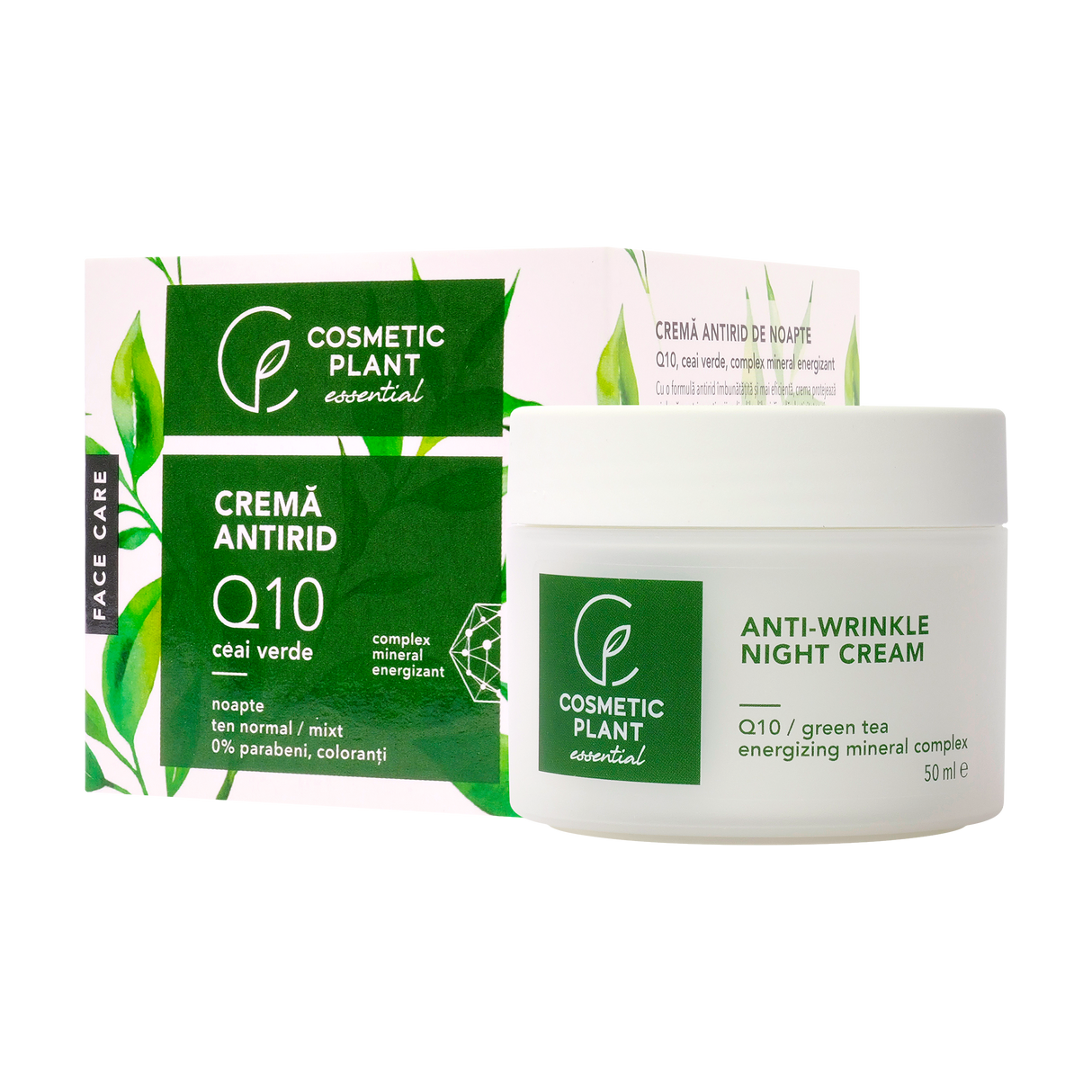 Crema antirid noapte Q10 mineral complex 50 ml
