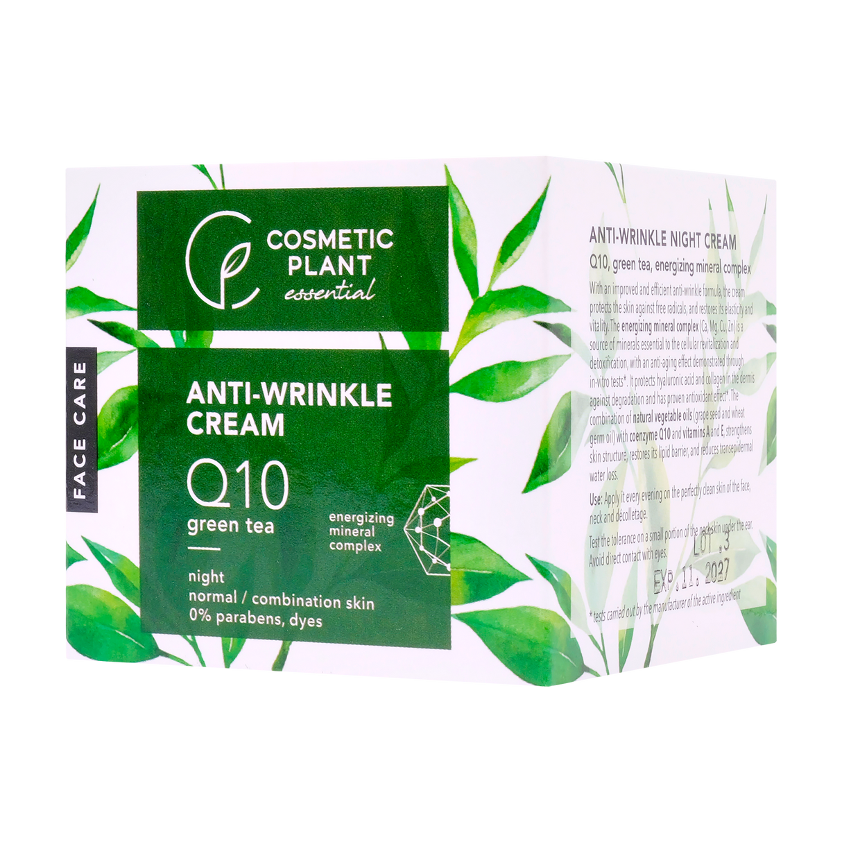 Crema antirid noapte Q10 mineral complex 50 ml