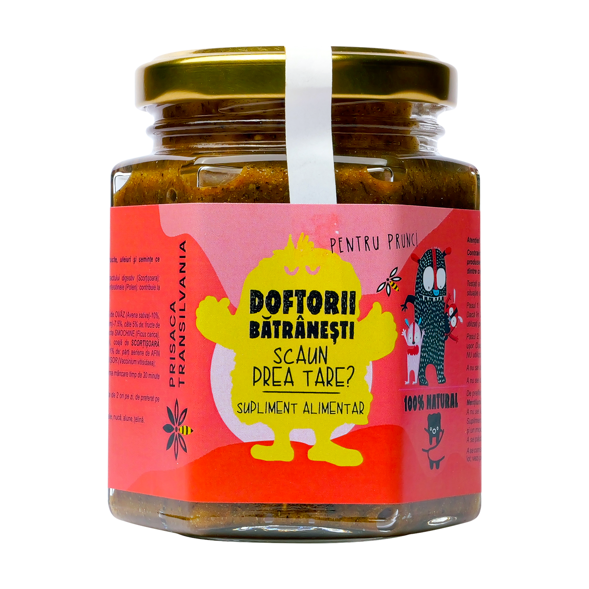 Scaun prea tare pentru prunci Dof'torii batranesti amestec miere, seminte plante, ulei 200 g