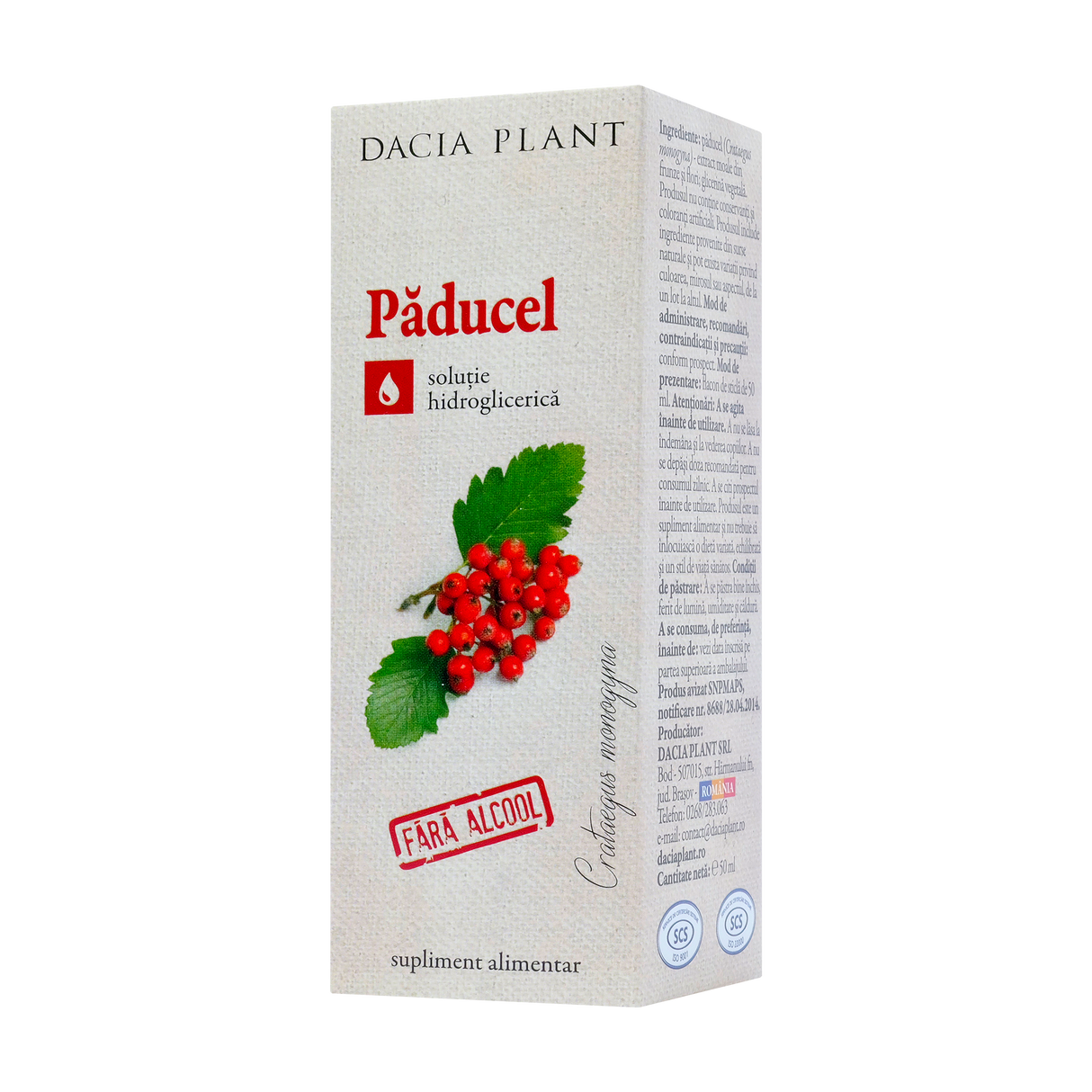 Paducel fara alcool 50 ml