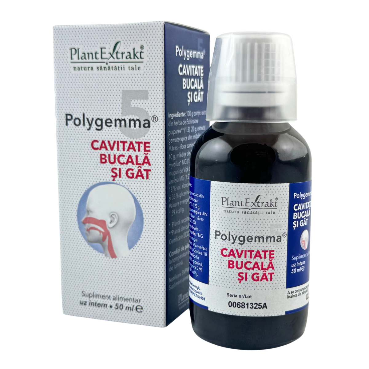 Polygemma 5 - Cavitate Bucala si Gat 50 ml