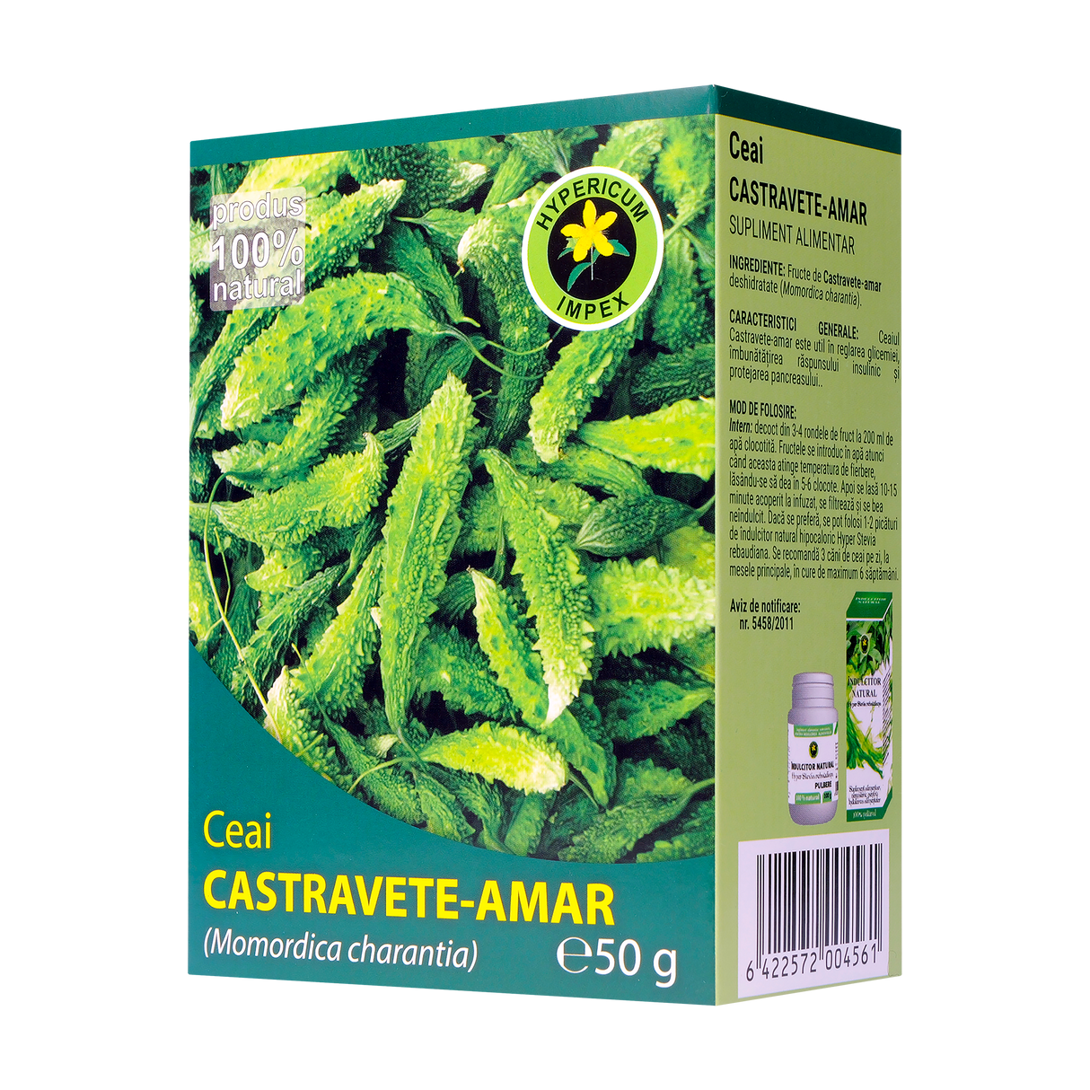 Ceai castravete amar momordica 50 g