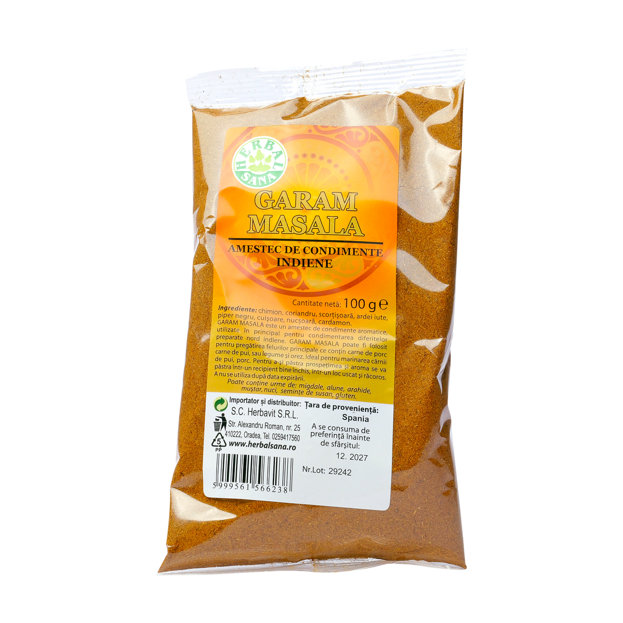 Garam masala, amestec de condimente indian 100 g
