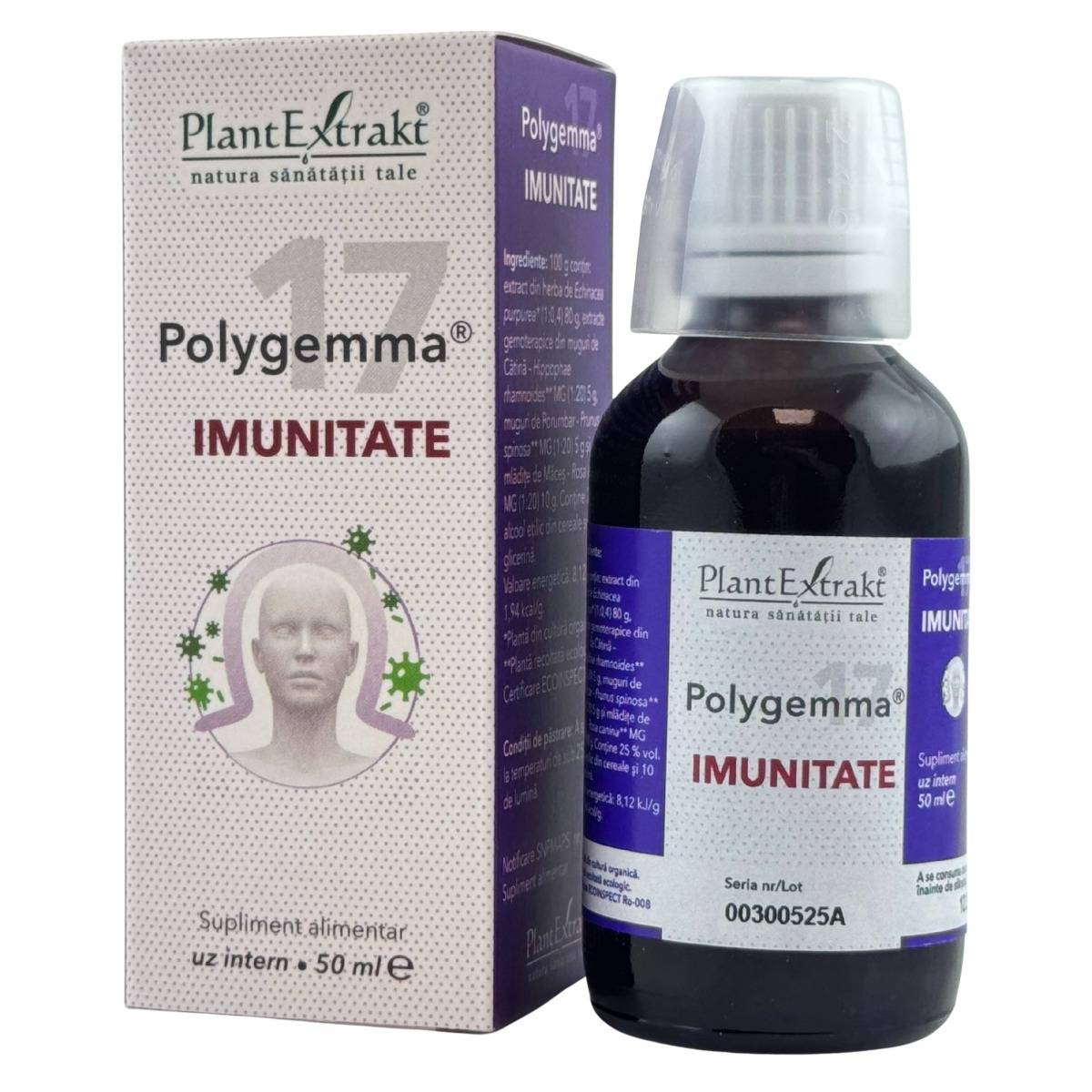 Polygemma 17 - Imunitate 50 ml