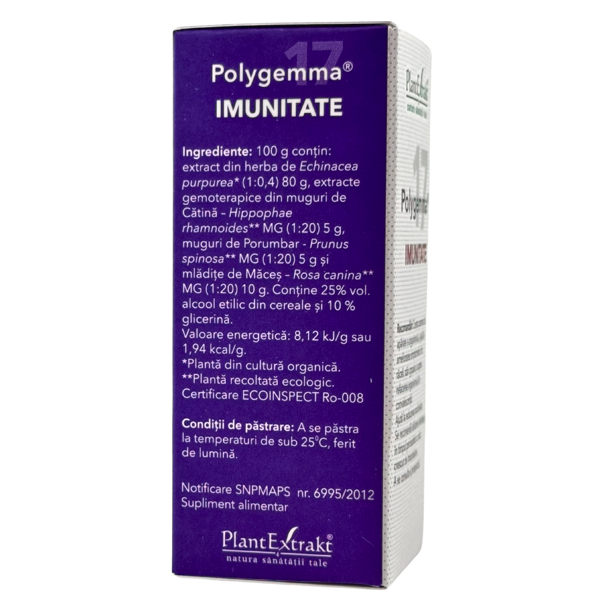 Polygemma 17 - Imunitate 50 ml