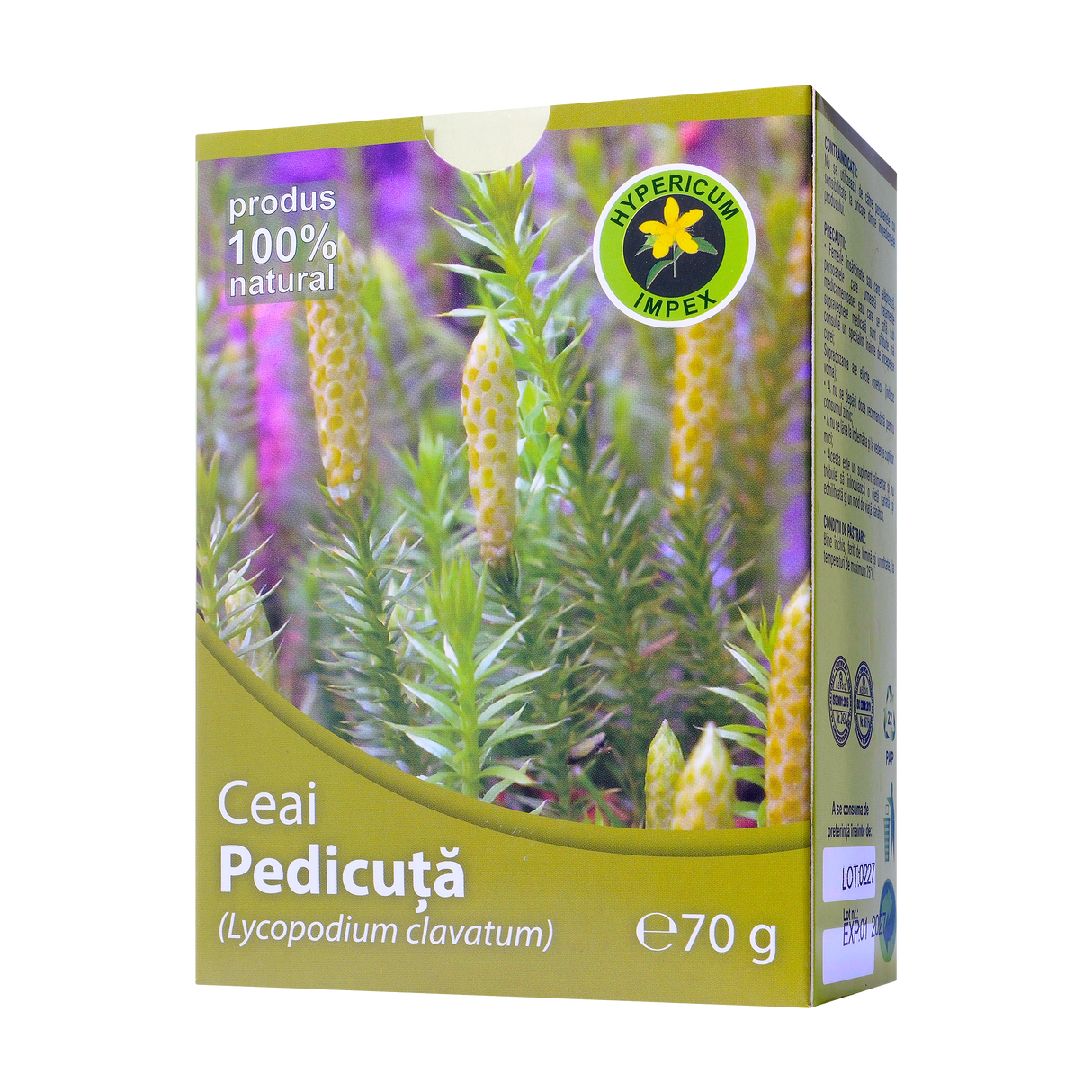 Ceai pedicuta 70 g