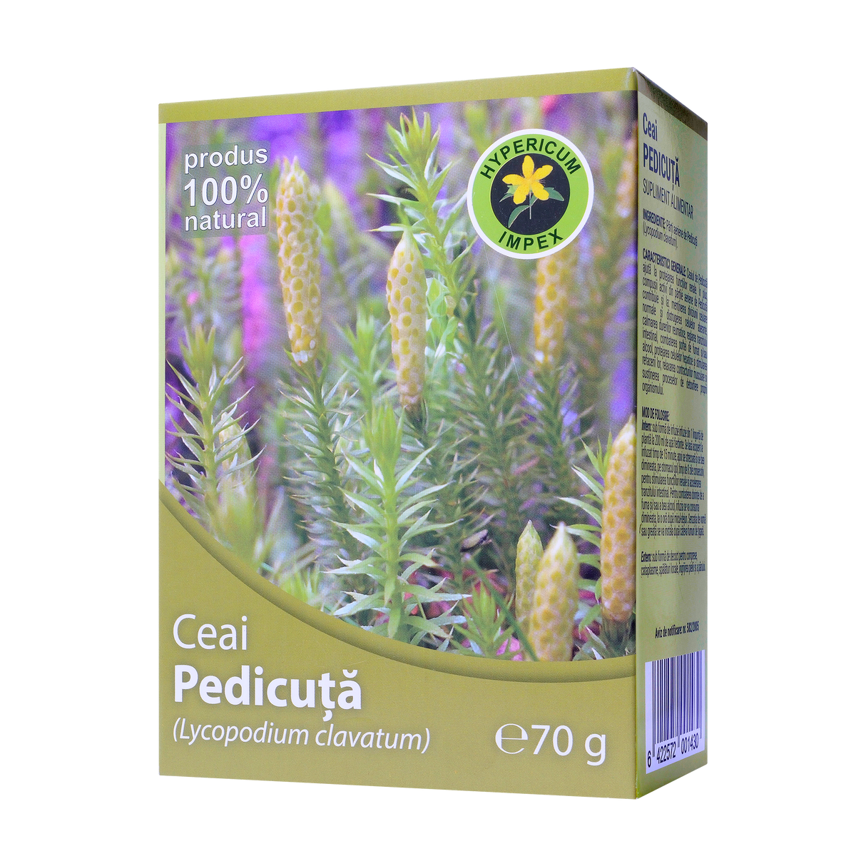 Ceai pedicuta 70 g