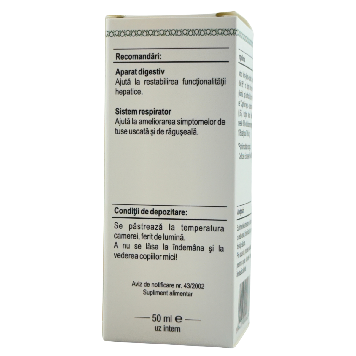Extract din mladite de Caprifoi negru 50 ml