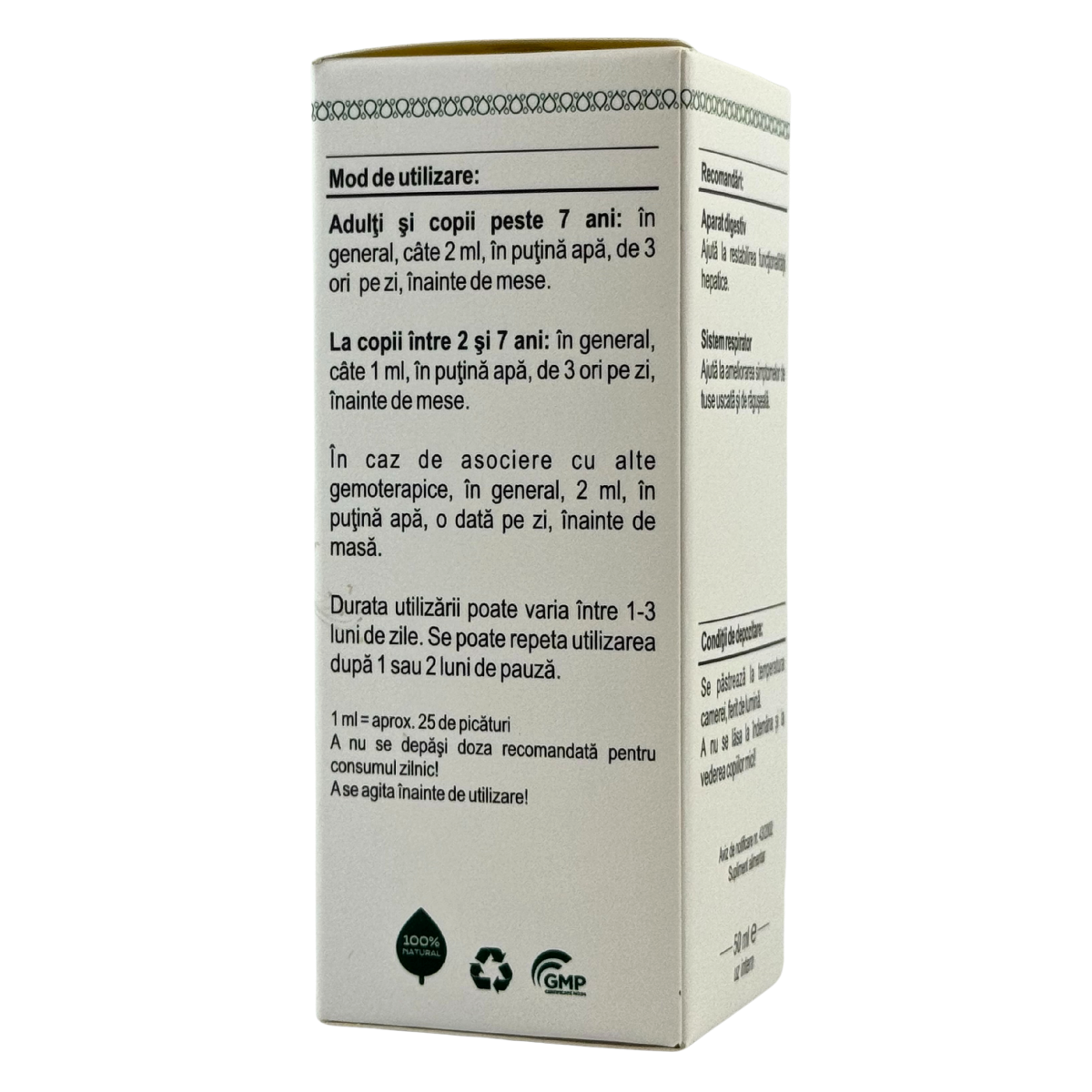 Extract din mladite de Caprifoi negru 50 ml