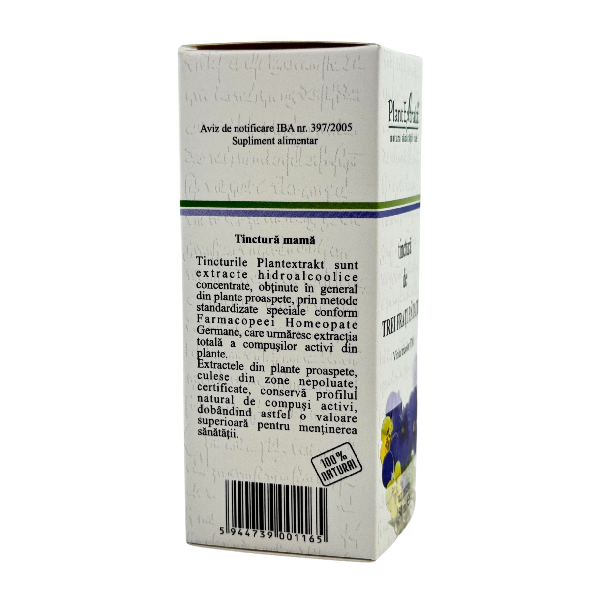 Tinctura de Trei frati patati 50 ml