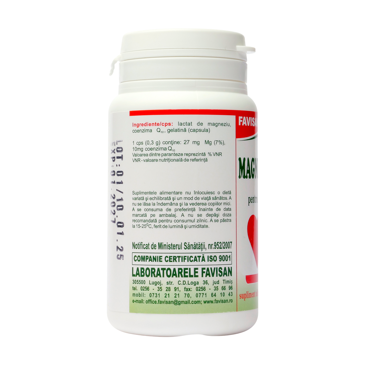 Magneziu + Q10 40 capsule