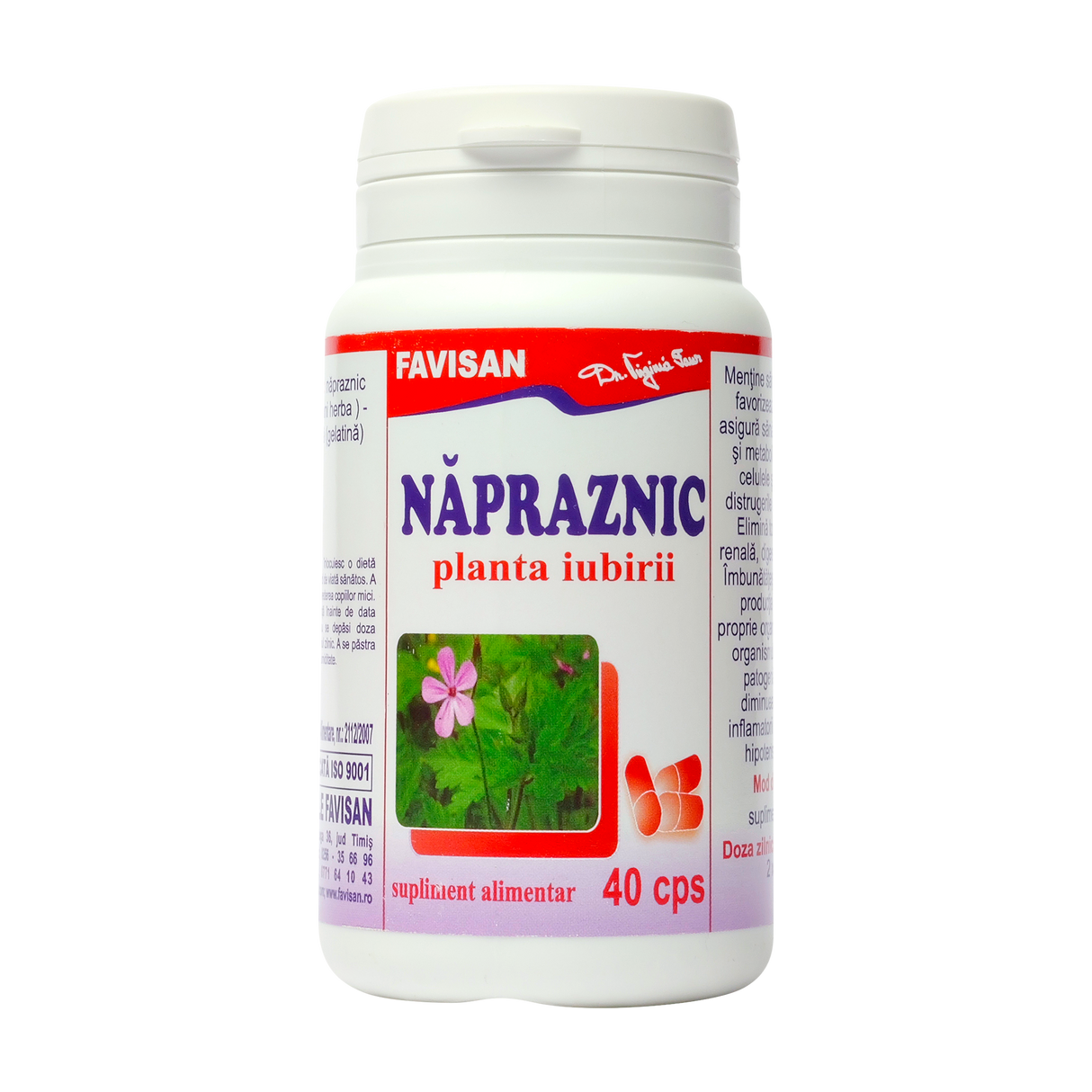 Napraznic 40cps Favisan 40 capsule