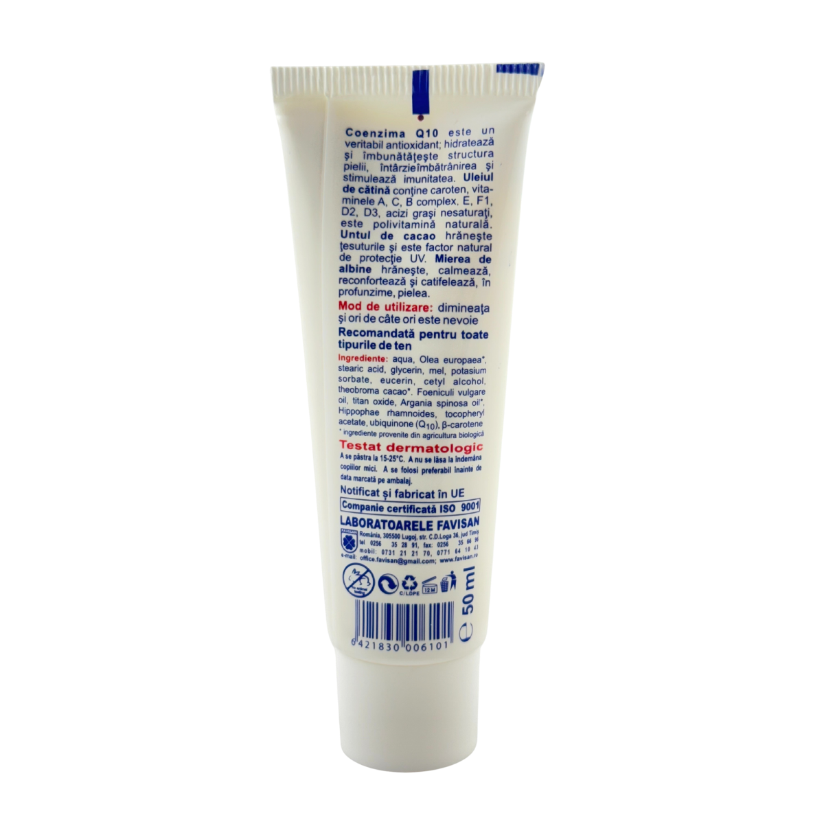 Crema de zi cu Coenzima Q10 50 ml