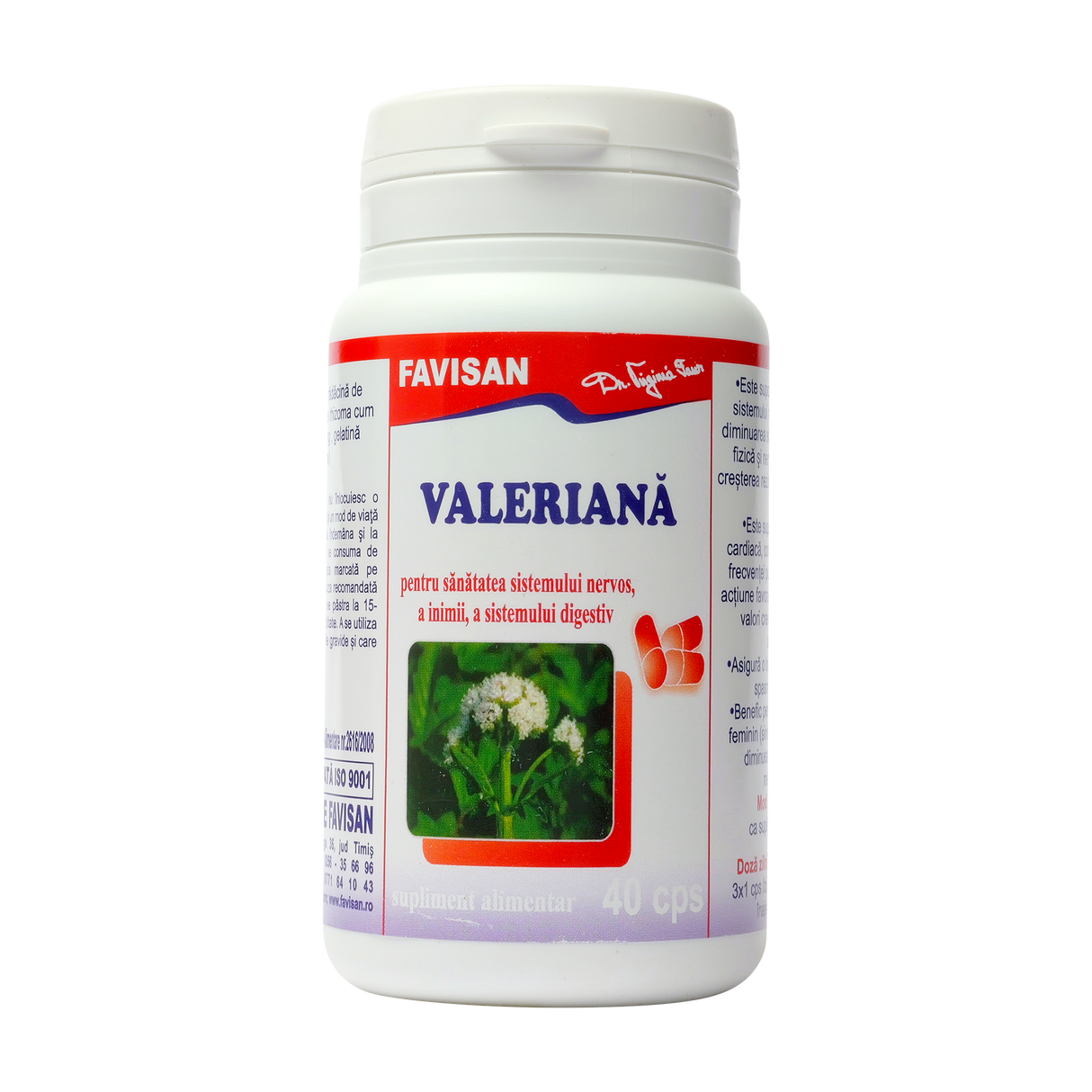 Valeriana 40 capsule Favisan