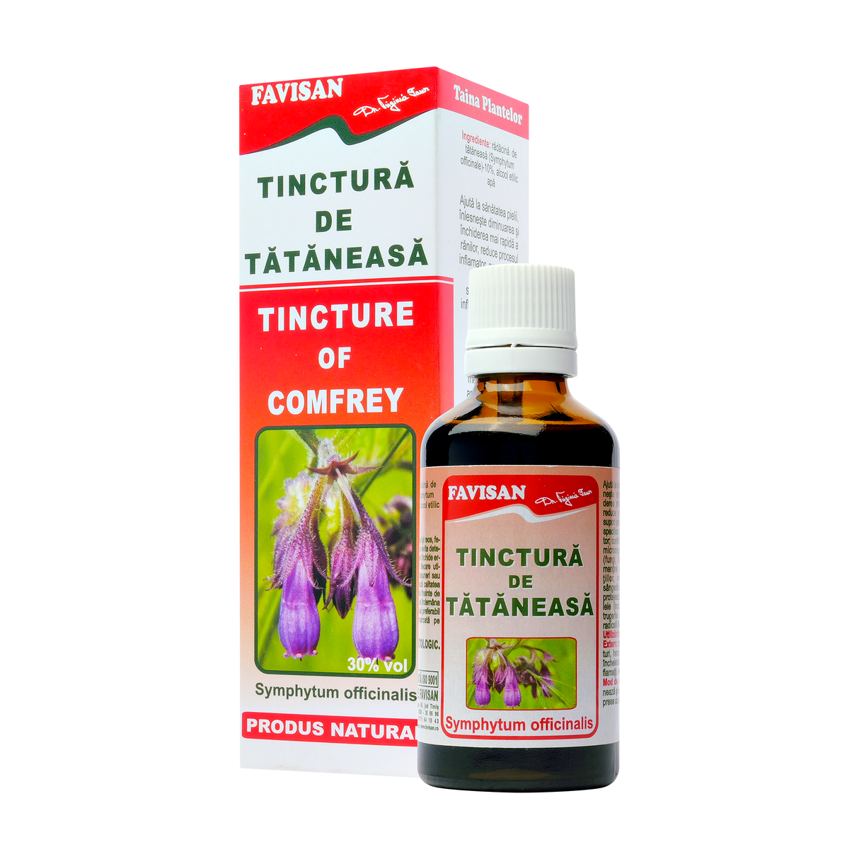 Tinctura tataneasa 50 ml Favisan