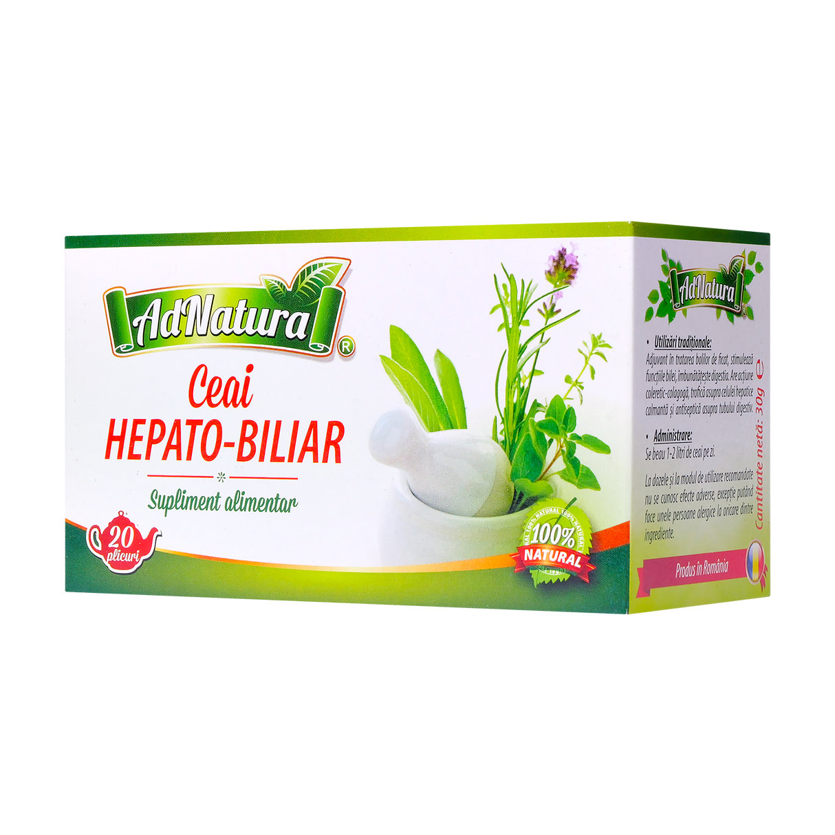 Ceai Hepato-Biliar 20 plicuri