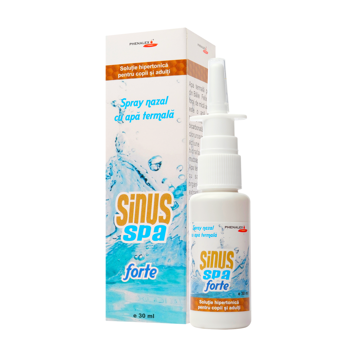 Sinus SPA forte - spray nazal cu apa termala 30 ml