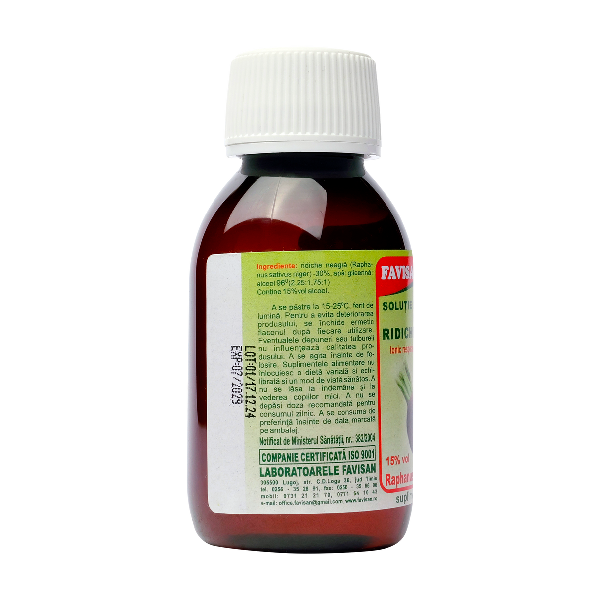 Solutie extractiva din ridiche neagra 100 ml