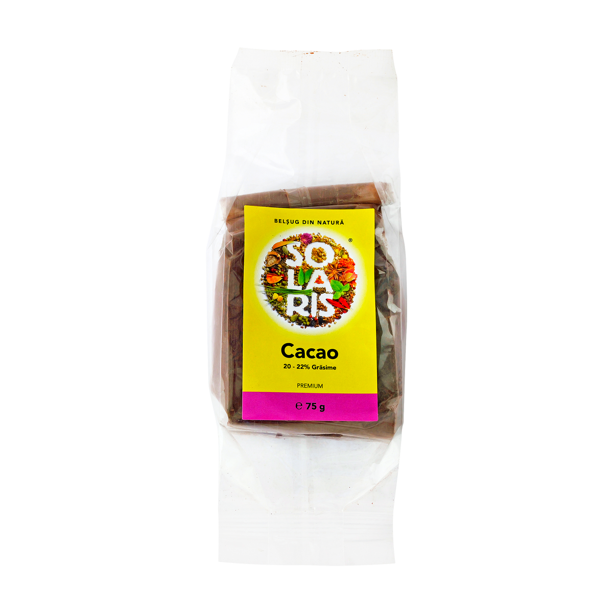 Cacao 20-22% grasime 75 g – Solaris