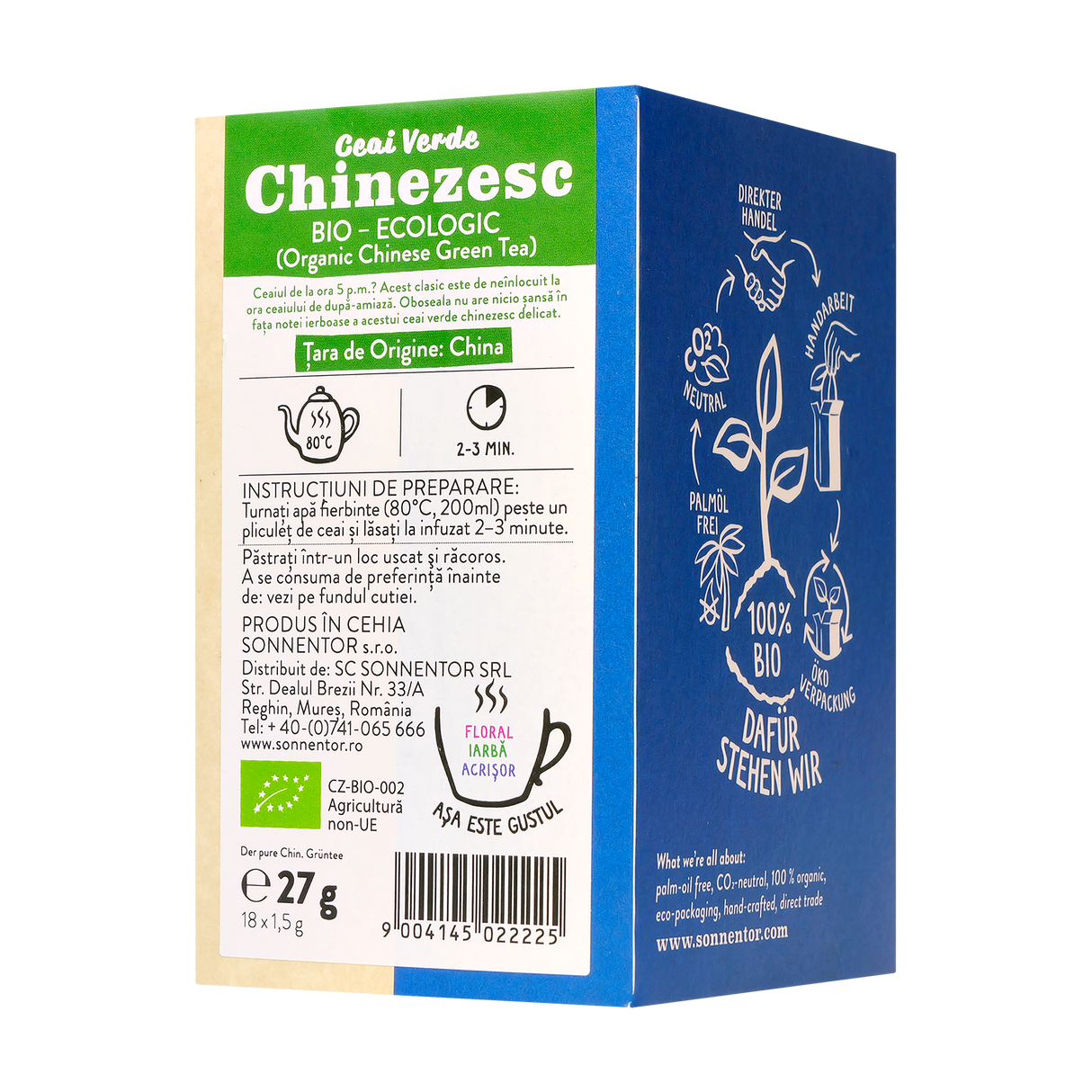 Ceai Verde chinezesc 18 plicuri