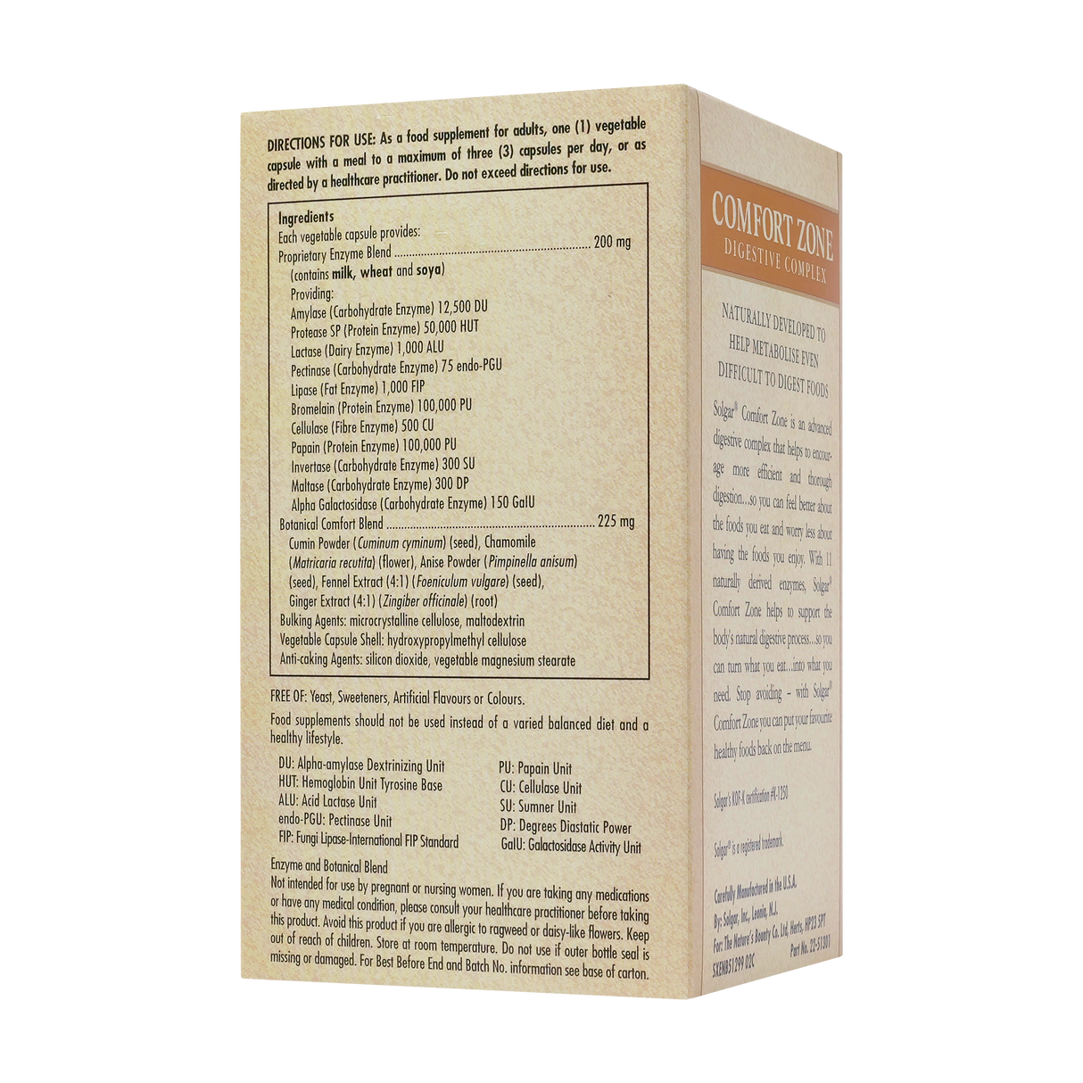 Comfort zone digestive complex 90 capsule