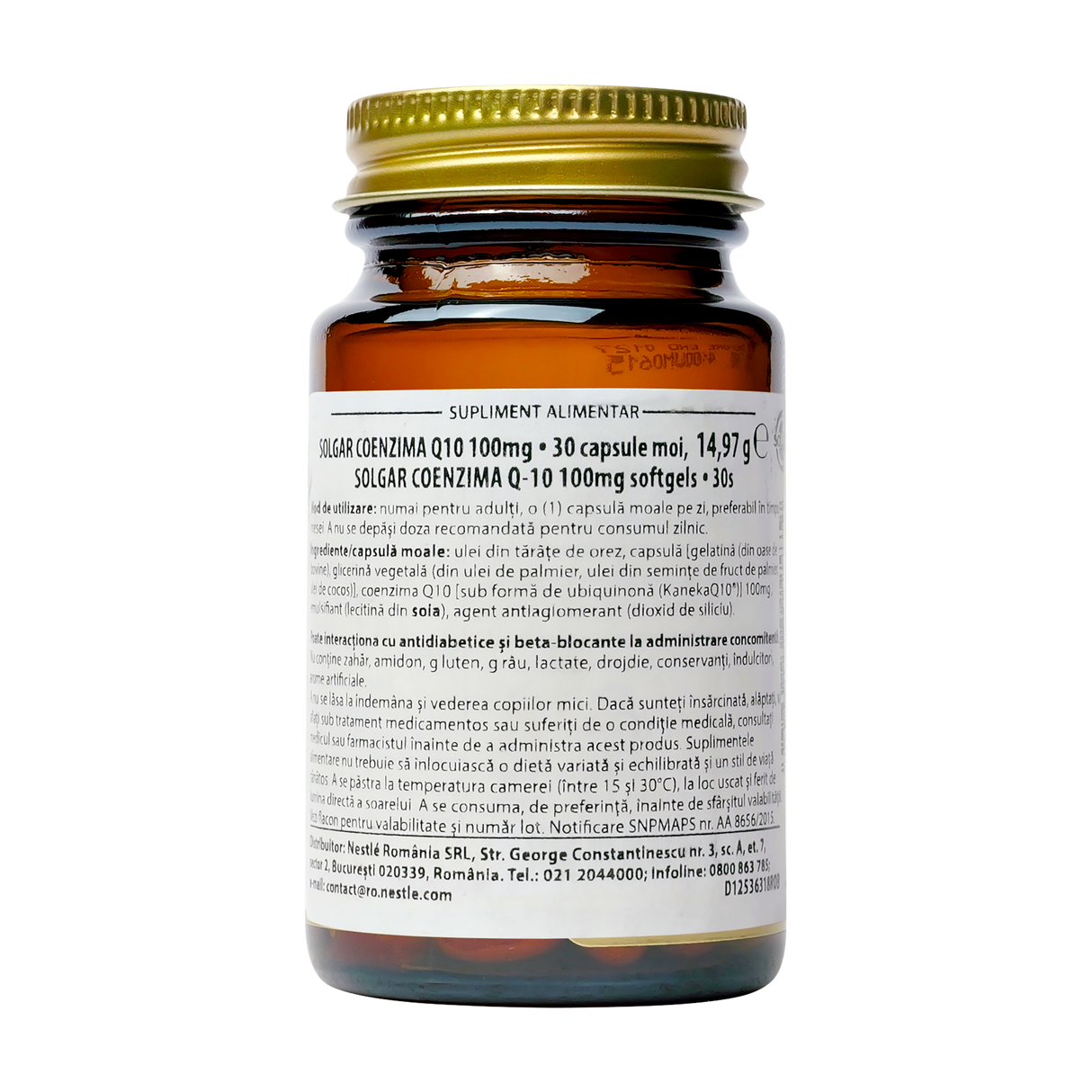 Coenzyme Q-10 100mg 30 capsule