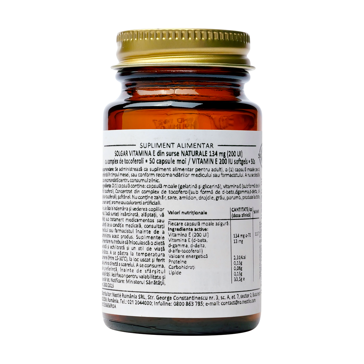 Vitamin E 200iu 134mg 50 capsule