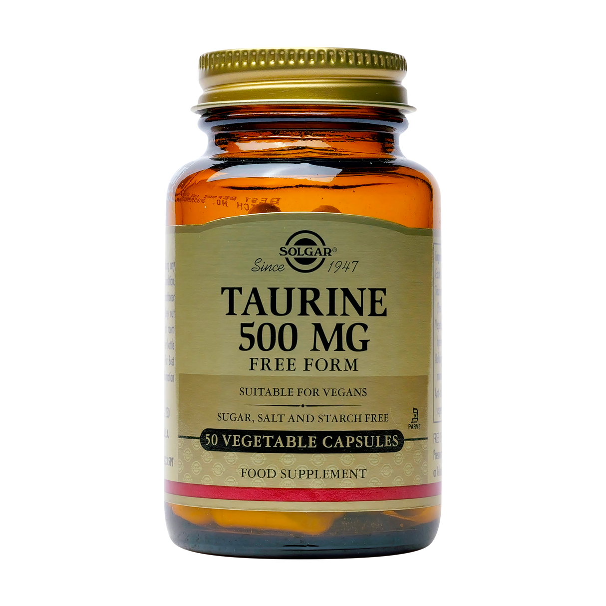 Taurine 500mg 50 capsule