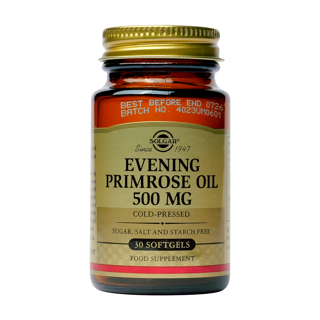 Evening primrose oil 500mg softgels 30 capsule