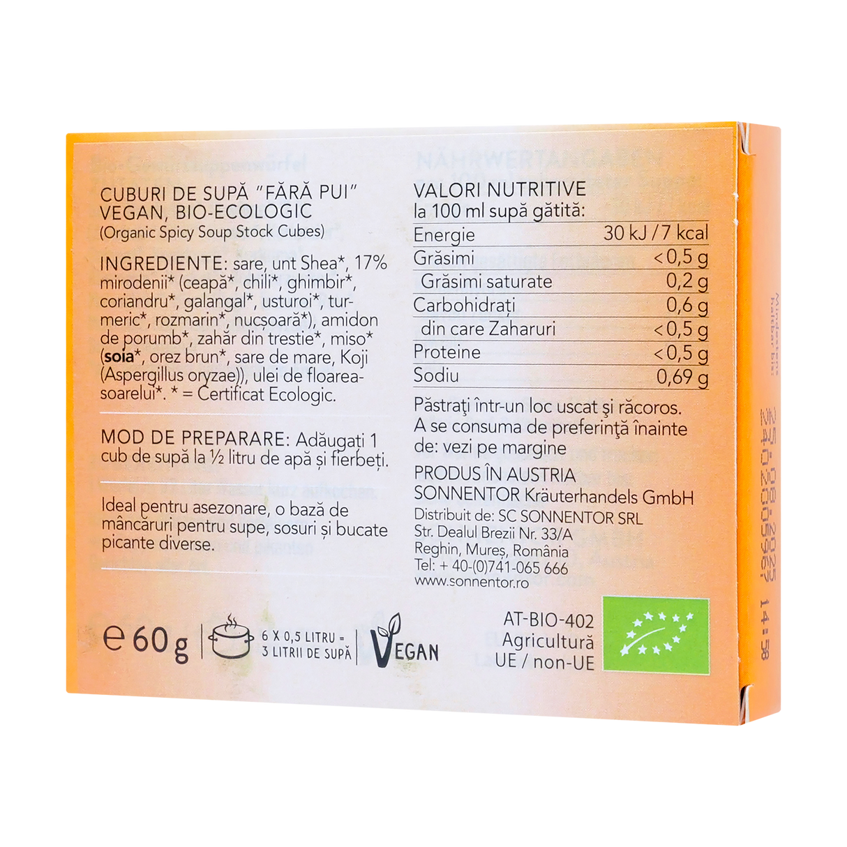 Cub supa "fara pui" vegan 60 g