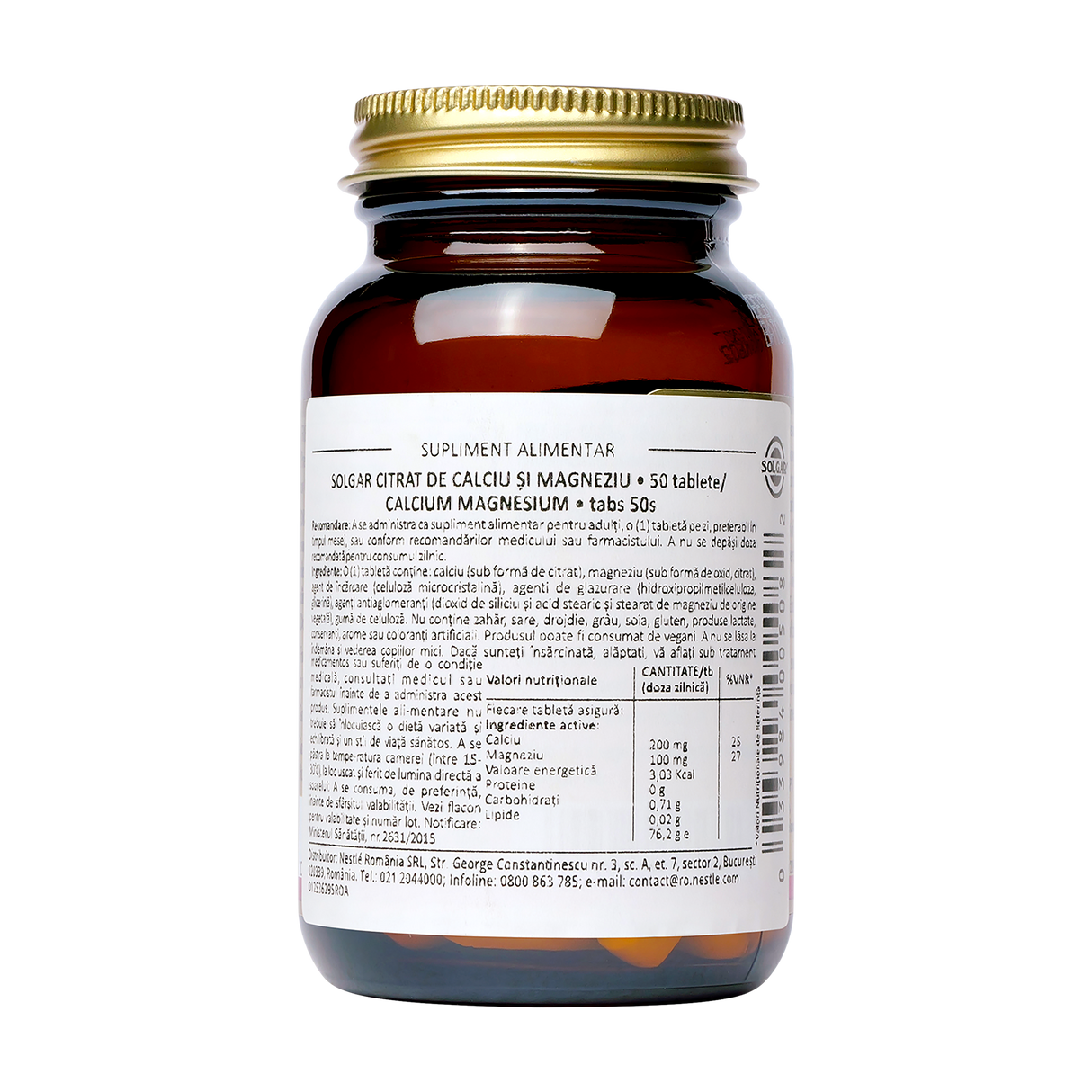 Calcium magnesium citrate 50 capsule