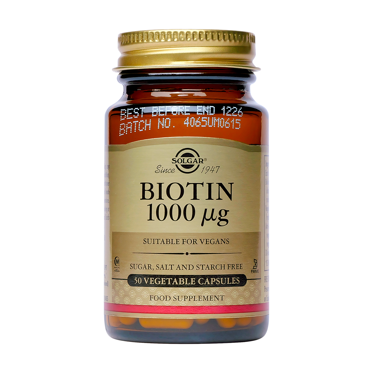 Biotin 1000 mcg 50 capsule