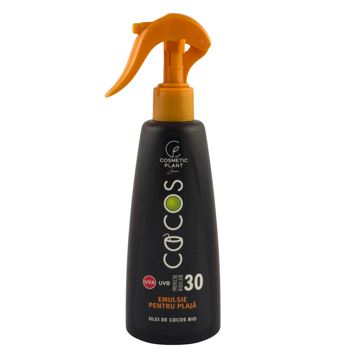 Emulsie plaja SPF 30 cu ulei de cocos 200 ml